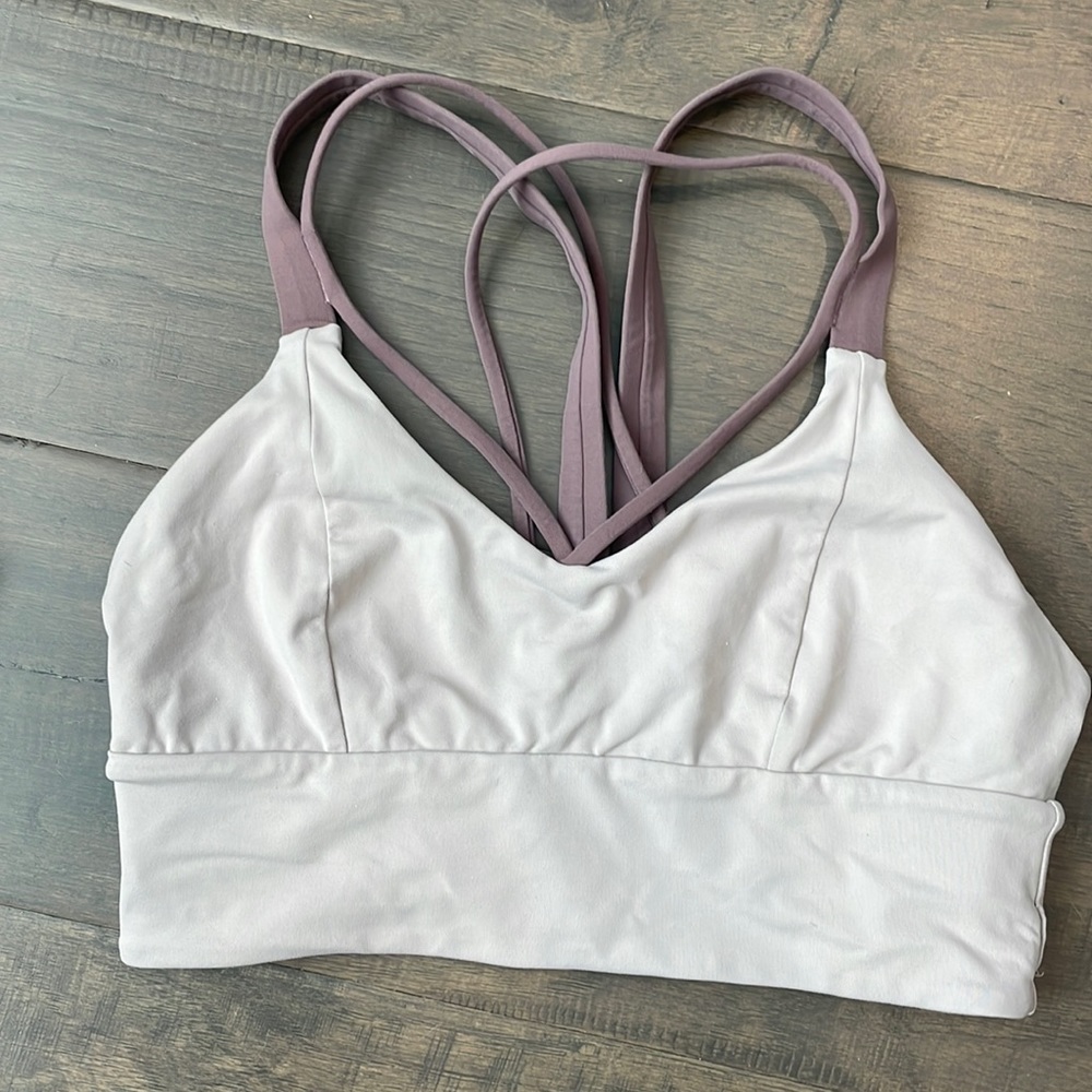 Lululemon strappy sports bra